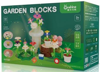 Building Blocks Garden DIY-131pcs   ITEM NO.： W043490