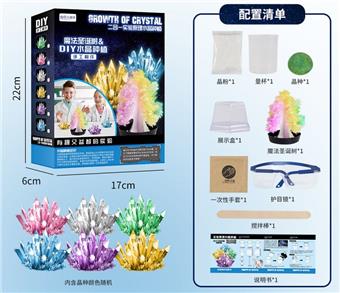 Crystal Planting "2-in-1 Crystal+Christmas Tree Package   ITEM NO.： W061921