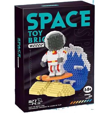 1127PCS of astronauts riding the wind and waves   ITEM NO.： W046055