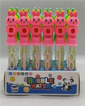 Mini Beautiful Rabbit Bubble Stick (24PCS)   ITEM NO.： W042977