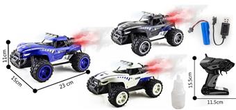 1: 16 Eight way remote control light spray police car   ITEM NO.： W060609