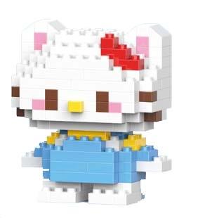Mini KT Cat Blue 142PCS (low-priced impulse version)   ITEM NO.： W045900