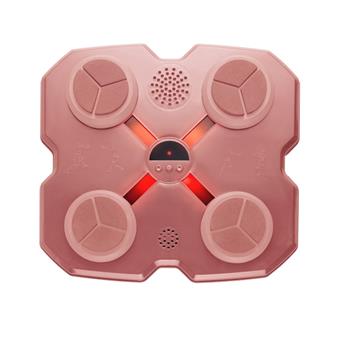 Children's four key Bluetooth music boxing target (pink Mercedes Benz single light)   ITEM NO.： W062726