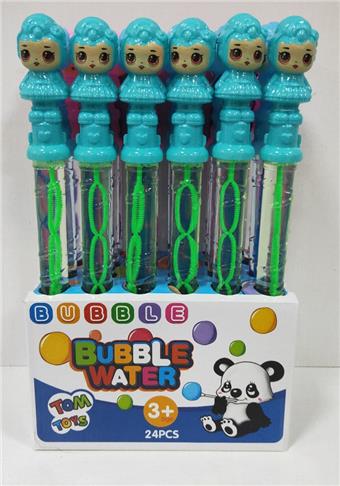 Surprise Doll Bubble Stick (24 pieces)   ITEM NO.： W043004