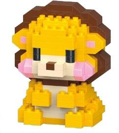 Injustice Lion 187PCS - Micro Particle Building Blocks Low Price Impulse Edition   ITEM NO.： W044590