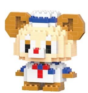 Mini Dada Bear 181PCS (low-priced impulse version)   ITEM NO.： W045917