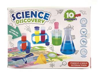 10 scientific experiments+equipment   ITEM NO.： W061942