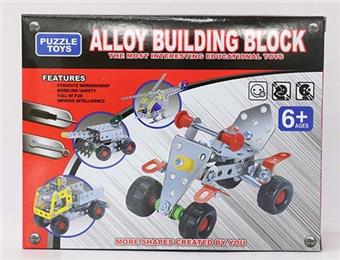 63pcs metal assembled toys   ITEM NO.： W042460