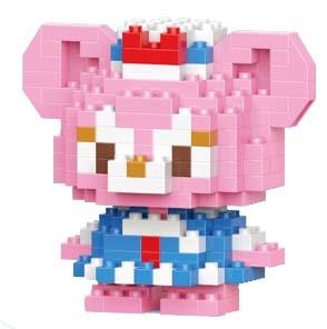 Mini Rose Bear 189PCS (low-priced impulse version)   ITEM NO.： W045916