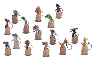 Dinosaur Egg Keychain   ITEM NO.： W049230