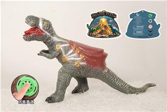 Vinyl dinosaur simulation mount Tyrannosaurus (with dinosaur call IC)   ITEM NO.： W046347