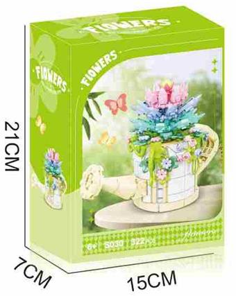Ice Lantern Jade Dew Potted Plant 322PCS - Flower Series   ITEM NO.： W060003