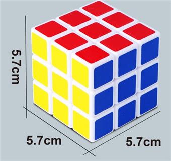 5.7cm white heat transfer printing cube   ITEM NO.： W042921