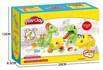 Tyrannosaurus rex colored clay toy set DIY   ITEM NO.： W053048