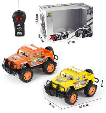 2-way remote control Hummer off-road open top racing car   ITEM NO.： W060530