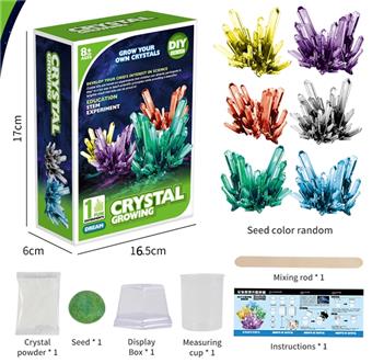Crystal Planting "6-Color (Random) Single Crystal Package   ITEM NO.： W061891