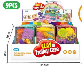 Sushi clay set (9 pieces)   ITEM NO.： W053643