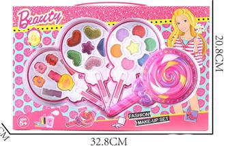 Fashion Barbie lollipop three-layer cosmetics   ITEM NO.： W058570