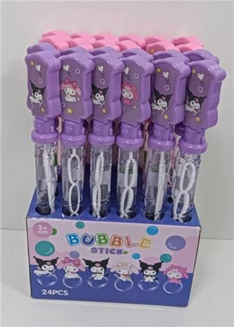 The price of the whole box of Kuromi Bubble Stick (24 pieces)   ITEM NO.： W042963