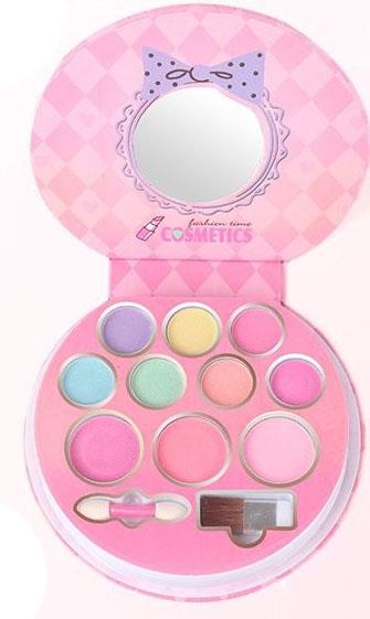 Exquisite and dazzling circular craft makeup box   ITEM NO.： W060457