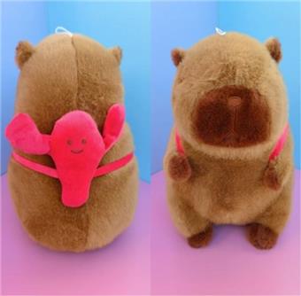 European mink lobster backpack capybara 10 inches   ITEM NO.： W054477