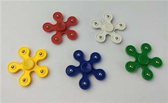 5-leaf 6cm iron bead gyroscope single model   ITEM NO.： W041600