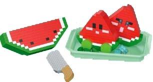 Fruit Diary Watermelon 455PCS   ITEM NO.： W045028