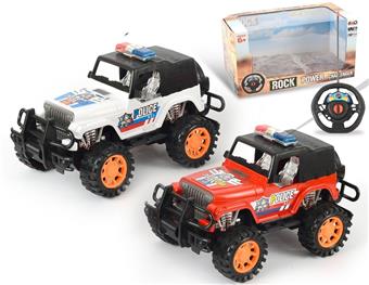 2-way remote control Jeep off-road police car   ITEM NO.： W060501