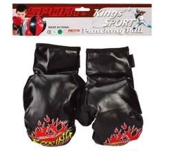 PVC bag 4 Anshi boxing champion gloves   ITEM NO.： W063225