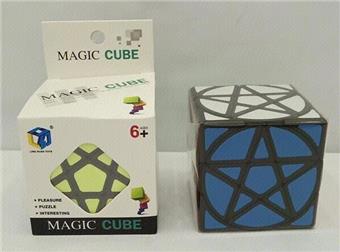 (GCC) Pentagram Magic Cube/Sticker Puzzle Magic Cube Stress Relief and Release Puzzle Toy Finger Game   ITEM NO.： W042743