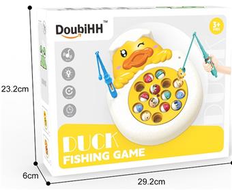 Cute Duck Fishing Plate   ITEM NO.： W062911