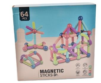 Small magnetic baseball (64PCS)   ITEM NO.： W043316