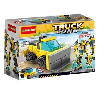 Engineering Series - Construction Site Bulldozer 40pcs   ITEM NO.： W046161