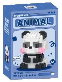 Injustice Panda 171PCS - Micro Particle Building Blocks Low Price Impulse Edition   ITEM NO.： W044595