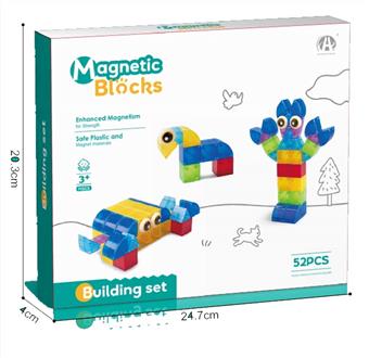 Magnetic Geometry Building Blocks 52P   ITEM NO.： W046819