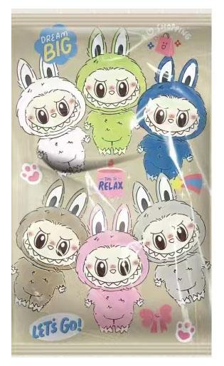Vinyl glue Bubu doll keychain blind box   ITEM NO.： W048186