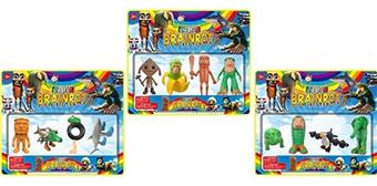 Shanhaijing wooden stick figurine 4 pieces card pack/3 styles   ITEM NO.： W055640