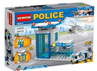 Police Air Defense Department 89pcs   ITEM NO.： W044449