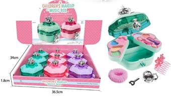 Makeup music box (9PCS)   ITEM NO.： W057675