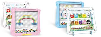 Double sided magnetic drawing board (early education puzzle) 34 * 3.5 * 31 magnetic bead writing board children's drawing board puzzle early education magnetic drawing board magnetic drawing board magnetic bead drawing board   ITEM NO.： W056804