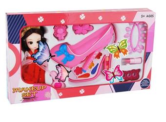 High heels+doll makeup set   ITEM NO.： W059862