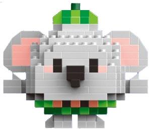 Koala 224PCS Low Price Impulse Edition - Micro Particle Building Blocks   ITEM NO.： W044831