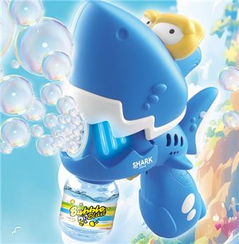 Electric Open Mouth Shark Bubble Gun (Box Set)   ITEM NO.： W055732