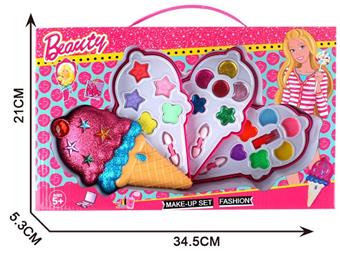 Fashion Barbie Ice Cream Three Layer Cosmetics Box   ITEM NO.： W058172
