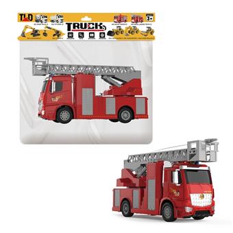 Inertial sprinkler fire truck - aerial ladder truck (without IC)   ITEM NO.： W047437