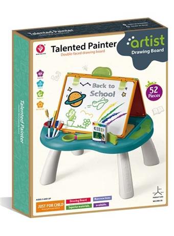 Magnetic elliptical double-sided drawing board (with feet)   ITEM NO.： W057065