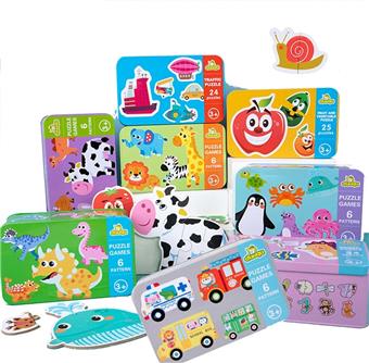 Five pieces of six in one puzzle   ITEM NO.： W043916