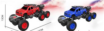 1: 16 Six way light spray six wheel pickup truck climbing police car   ITEM NO.： W060657