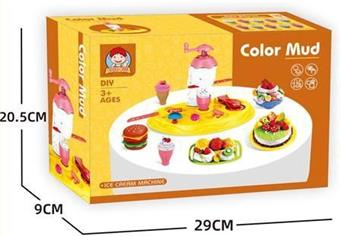 DIY Ice Cream Machine Clay Set   ITEM NO.： W053035