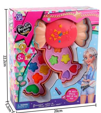 Factory version 2-layer new candy and cosmetics set   ITEM NO.： W058416